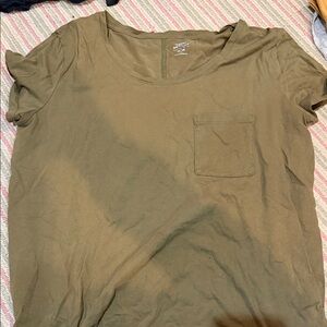 Old Navy Olive Short Sleeve Tee